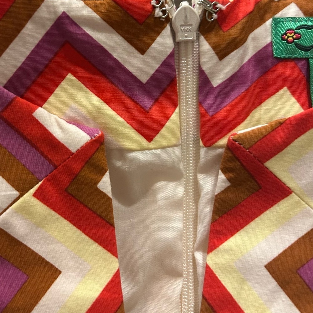 Tibi Cream Multicolor Mini Dress Size 6 - Picture 8 of 10